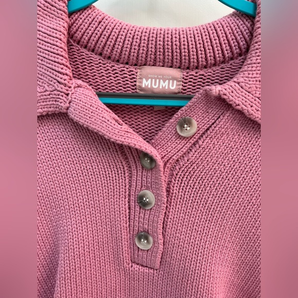 Show me your MUMU cropped sweater size medium - Picture 2 of 3